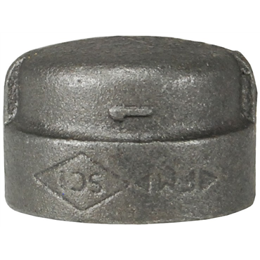 300# Iron NPT Threaded Cap